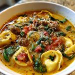 sausage and tortellini soup